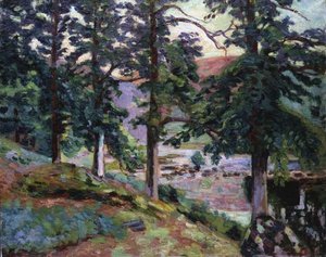 La Creuse, Limousin, ca. 1910 (olie på lærred) af Jean Baptiste Armand Guillaumin