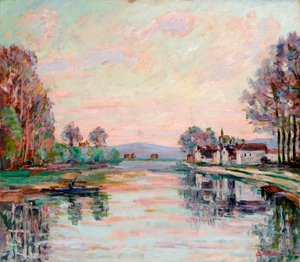 Seinen ved Samois, ca. 1900 af Jean Baptiste Armand Guillaumin