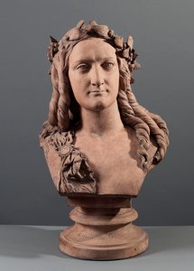 Buste af Delphine Gay (1804-55)