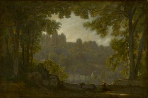 Skovlandskab af Jean-Baptiste-Camille Corot