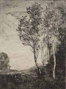 Souvenir fra Italien af Jean Baptiste Camille Corot