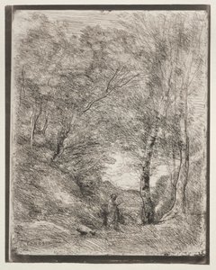 Horaces haver af Jean Baptiste Camille Corot