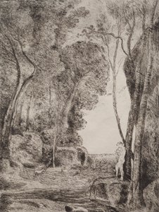 Den lille Hyrde af Jean-Baptiste-Camille Corot