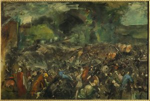 Antonin Berezowskis angreb på zar Alexander 2 den 6. juni 1867 af Jean Baptiste Carpeaux