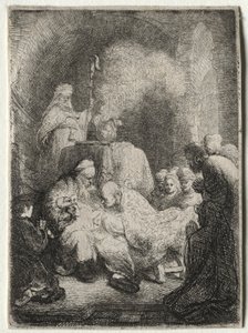 Omskæringen: Lille tallerken af Jean Baptiste Carpeaux