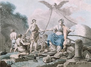 Allegori om slavernes befrielse af Jean Baptiste Chapuy