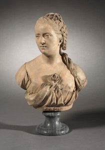 Portræt af en kvinde, 1759. af Jean Baptiste Defernex