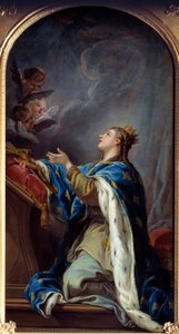 Saint Joan of France (olie på lærred)