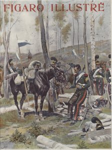 En lejr af soldater af Jean Baptiste Edouard Detaille