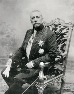 Honoré Charles Grimaldi, Prins Albert af Monaco af Jean Baptiste Edouard Detaille