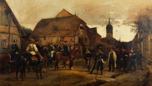 Fangsten, 1878 af Jean Baptiste Edouard Detaille