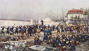 Champignys forsvar af Jean Baptiste Edouard Detaille