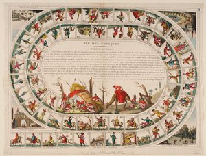 Kosakspil, 1815 af Jean Baptiste Genty