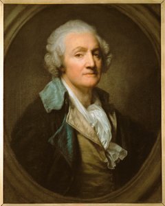 Jean Baptiste Greuze, selvportræt ... af Jean Baptiste Greuze