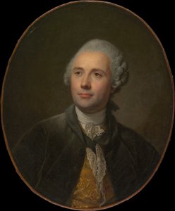 Jean Jacques Caffiéri 1725-1792, ca. 1765. af Jean Baptiste Greuze