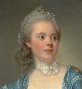 Portræt af en dame, ca. 1765 af Jean Baptiste Greuze