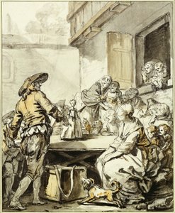 Savoyard med en dansende dukke af Jean Baptiste Greuze