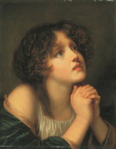 Ung pige i bøn af Jean Baptiste Greuze