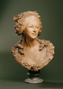 En ung dame af Jean Baptiste Gustave Deloye