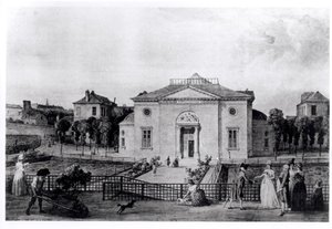 Det Store Amfiteater i Jardin des Plantes i Paris, i 1794, fra 