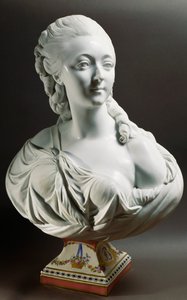 Buste af Marie-Jeanne Becu, grevinde Du Barry (1743-1793)