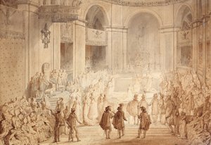 Kroningen af Napoleon I ved Notre Dame