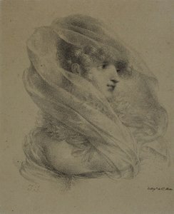 Fru Ledieu af Jean Baptiste Isabey