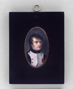 Napoleon Bonaparte, ca. 1804 (akvarel på elfenben af Jean Baptiste Isabey