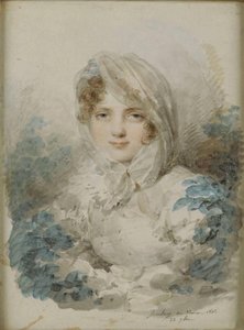 Portræt af Ekaterina Pavlovna Bagration 1783-1857, født Skavronska af Jean Baptiste Isabey