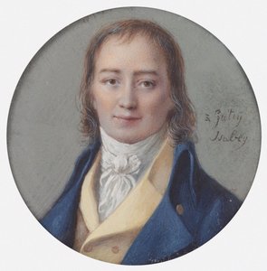 Portræt af komponisten André Ernest Modeste Grétry 1741-1813, 1786-1788. af Jean Baptiste Isabey