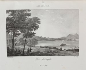 Rejse til Italien i 1822 af Jean Baptiste Isabey