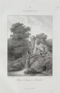 Rejse til Italien i 1822 af Jean Baptiste Isabey