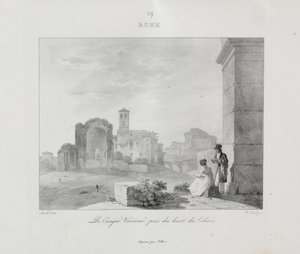 Rejse til Italien i 1822 af Jean Baptiste Isabey