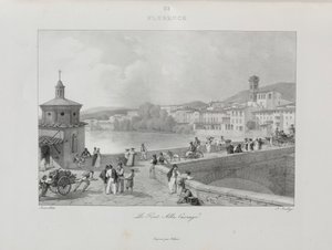 Rejse til Italien i 1822 af Jean Baptiste Isabey