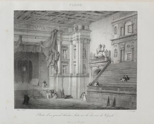 Rejse til Italien i 1822, 1833. af Jean Baptiste Isabey