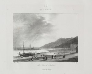 Rejse til Italien i 1822, 1833. af Jean Baptiste Isabey