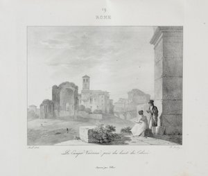 Rejse til Italien i 1822, 1833. af Jean Baptiste Isabey