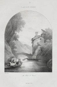 Rejse til Italien i 1822, 1833. af Jean Baptiste Isabey