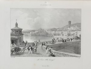 Rejse til Italien i 1822, 1833. af Jean Baptiste Isabey