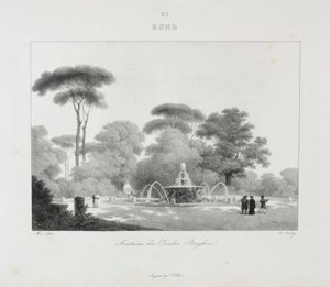 Rejse til Italien i 1822, 1833. af Jean Baptiste Isabey