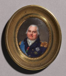 Portræt af Ludvig XVIII, 1822.
