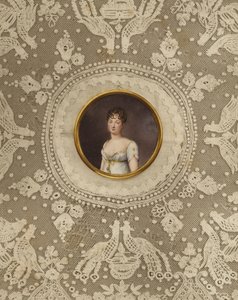 Portræt af prinsesse Pauline Schwarzenberg