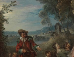 Gyngen af Jean Baptiste Joseph Pater