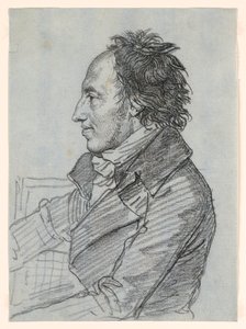 Portræt af en mand af Jean Baptiste Joseph Wicar