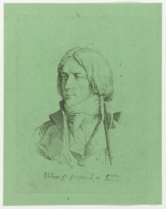Portræt af en ukendt ung mand af Jean Baptiste Joseph Wicar