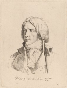 Selvportræt af Jean Baptiste Joseph Wicar