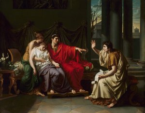 Virgil læser "Aeneiden" for Augustus, Octavia og Livia