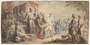 En religiøs fremstilling af Jean Baptiste Jouvenet