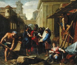 Grundlæggelse af en by i Germanien af Tectosages af Jean Baptiste Jouvenet