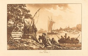 Les Filets (The Nets) af Jean Baptiste Le Prince